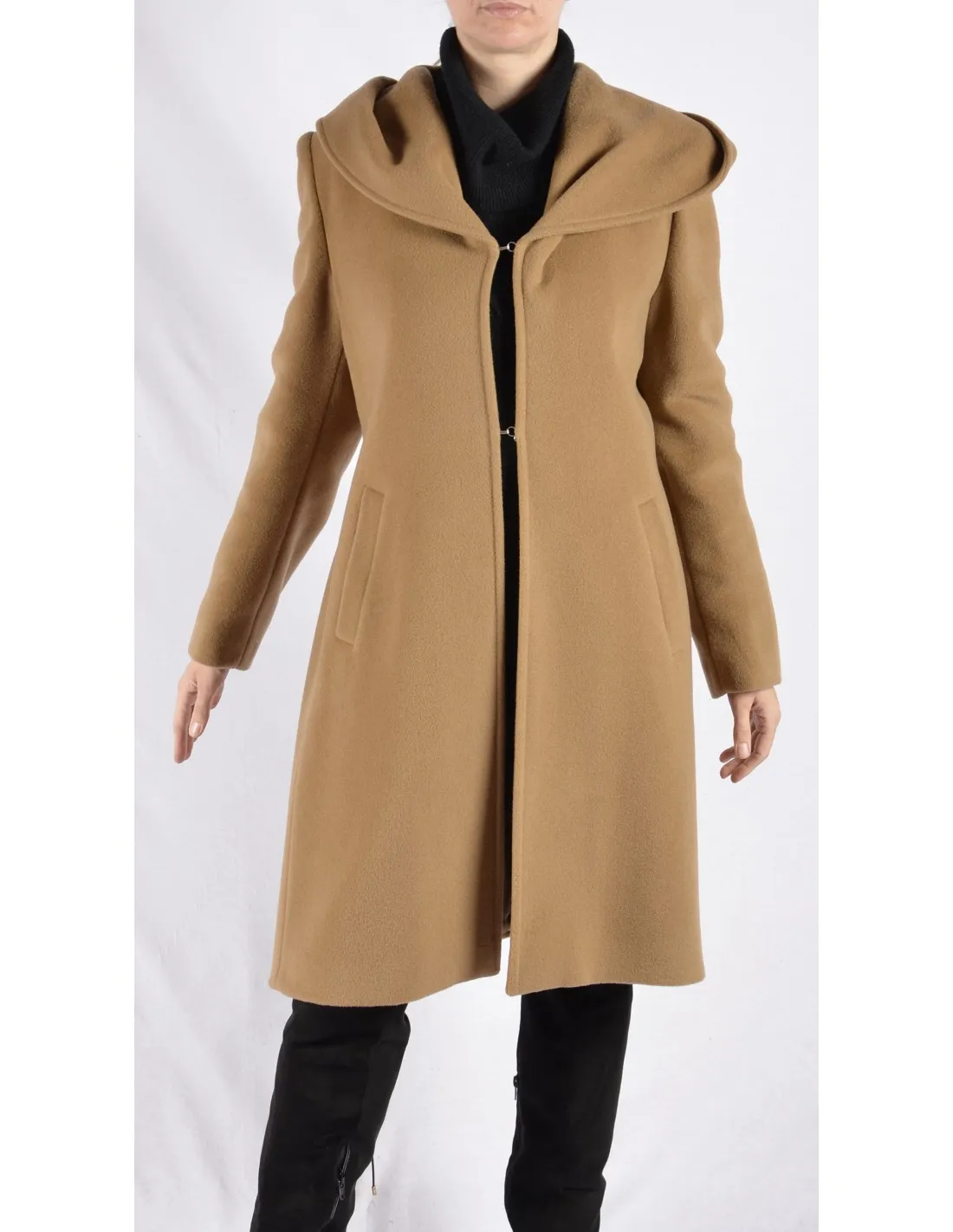 Cappotto Donna in lana mod Giulia Beige