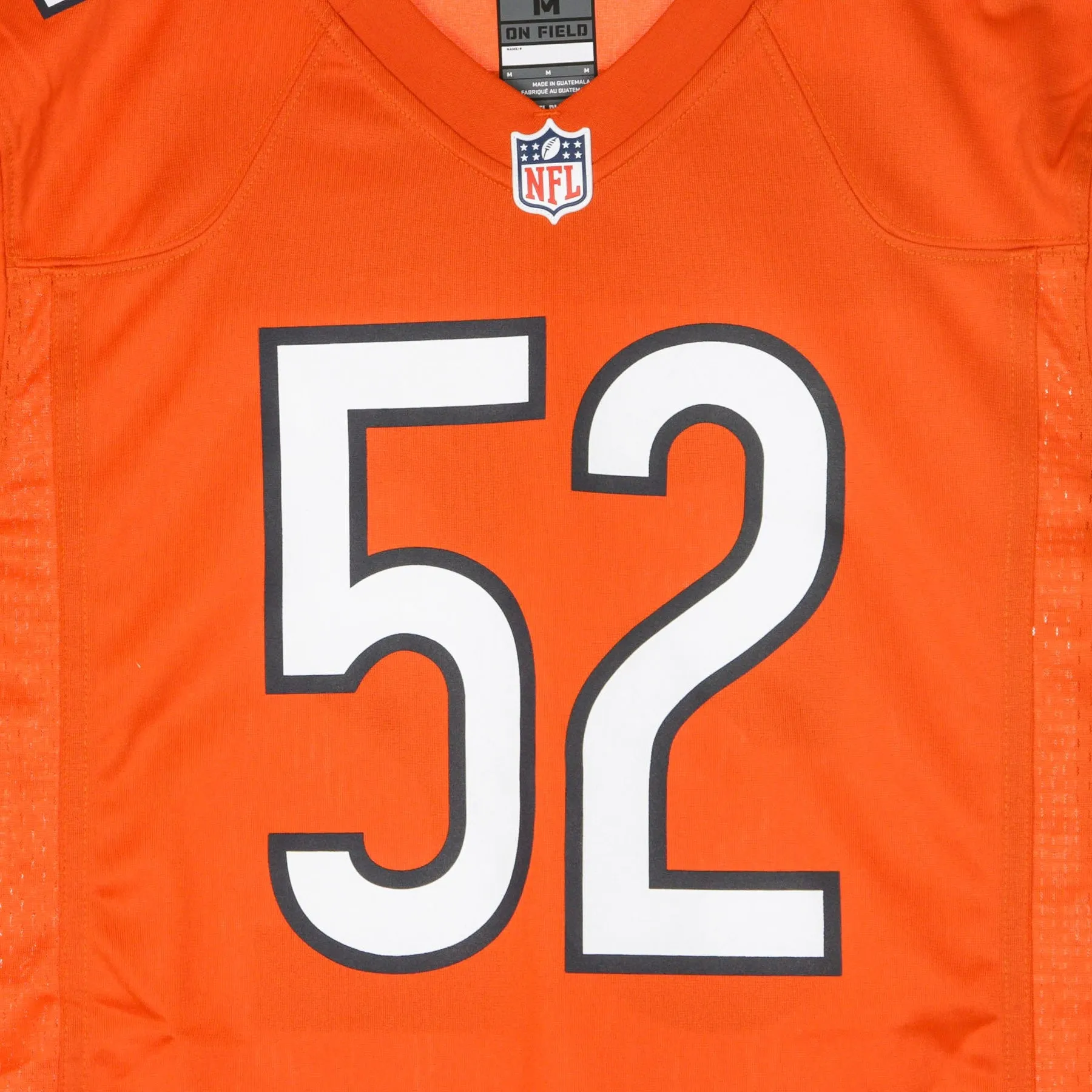 Casacca Football Americano Uomo Nfl Game Alternate Jersey No.52 Mack Chibea Original Team Colors