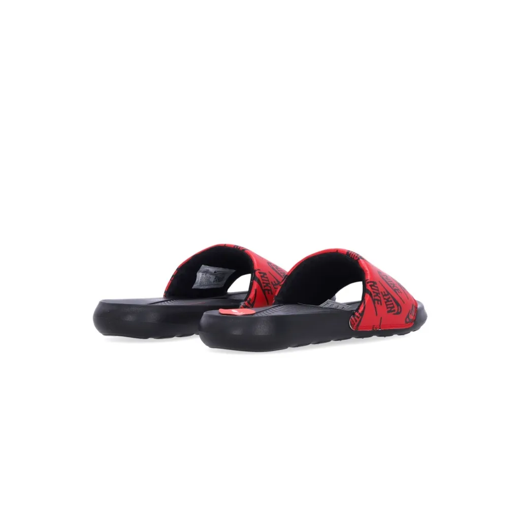 ciabatte uomo victori one slide print UNIVERSITY RED/BLACK/BLACK