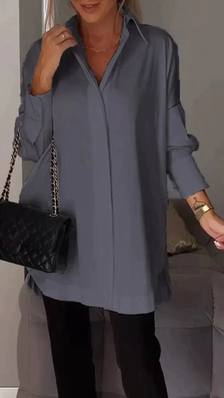 Colette - Camicia Con Apertura a Risvolto