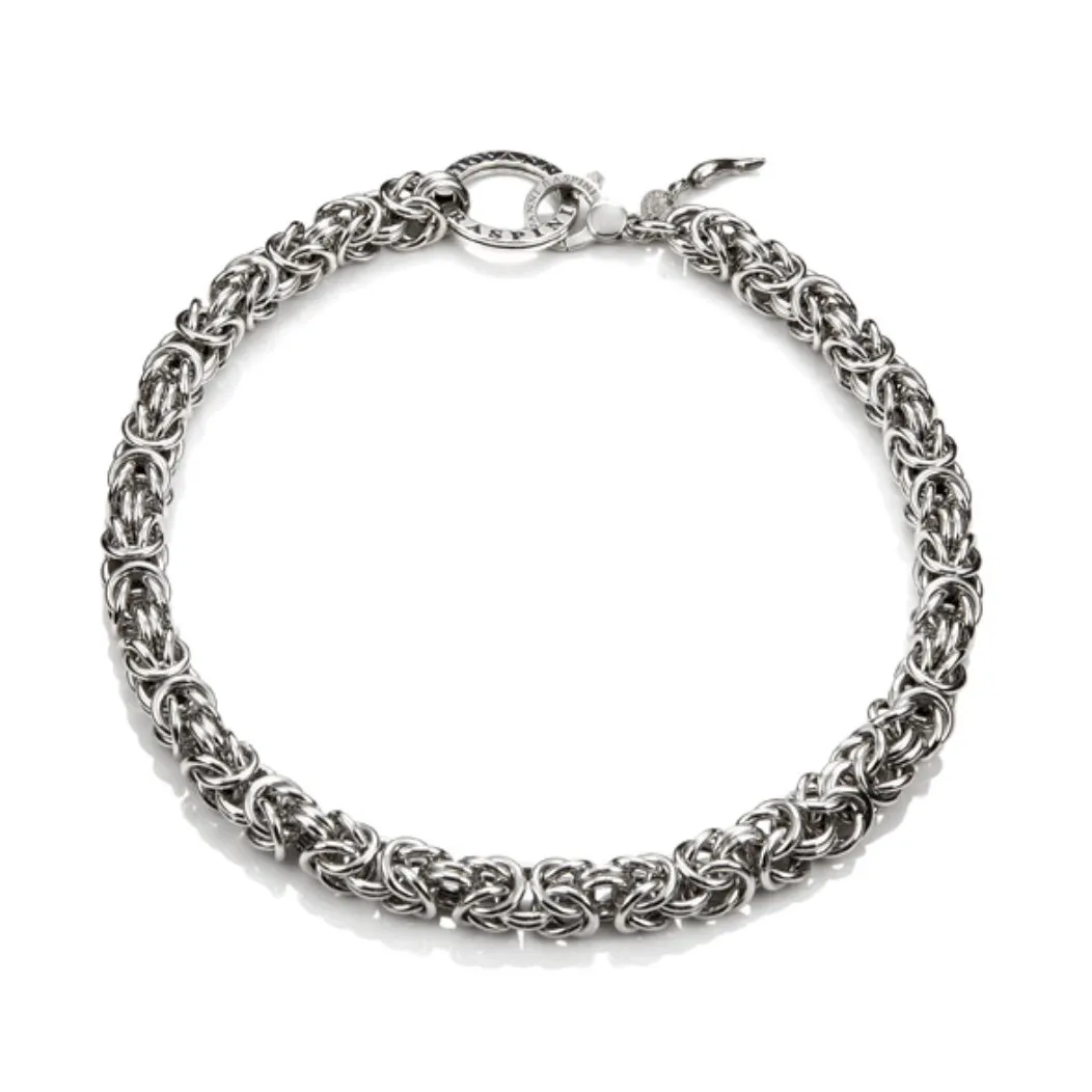 Collana da donna Giovanni Raspini - MAGLIA BIZANTINA - 07129