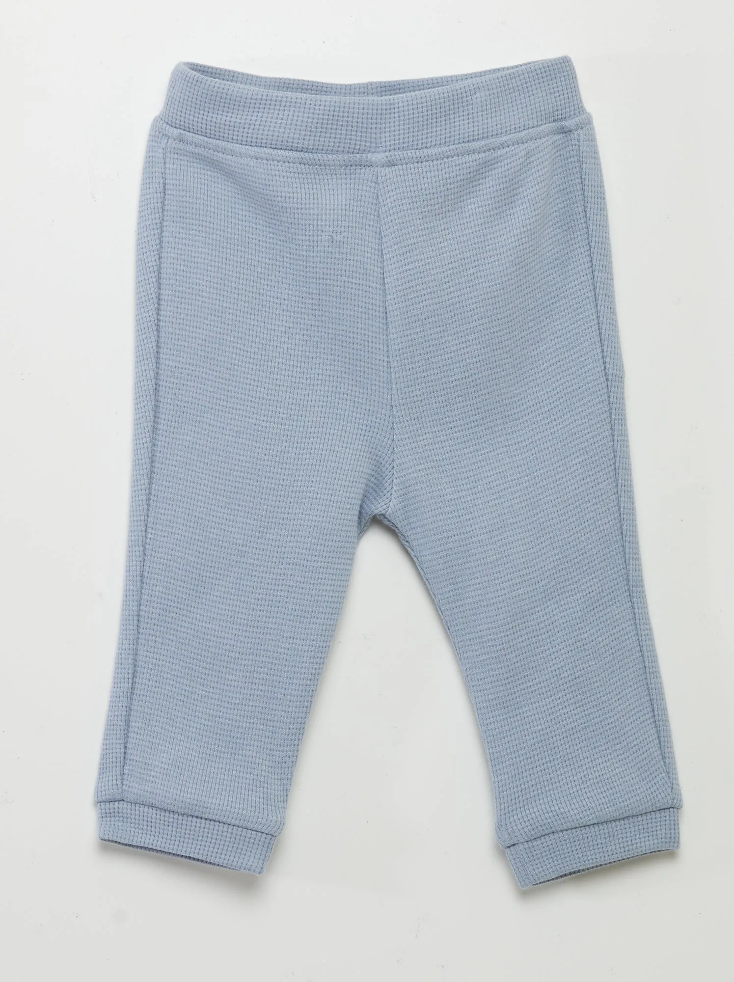 Completo felpa + pantaloni a nido d'ape - 2 pezzi - BLU