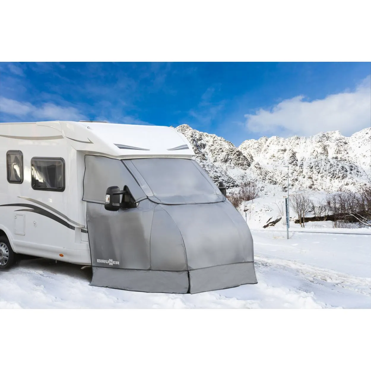 Copertura e oscurante termico per Ford Transit CLI-MATS SPLIT Brunner