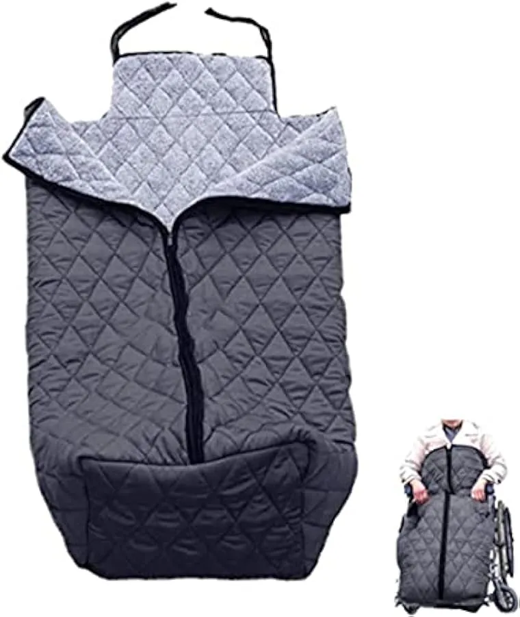 Copertura per Sedia a rotelle per Adulti, Coperta Leggera per Sedia a rotelle, Coperta Invernale per Sedia a rotelle, Copertura 
