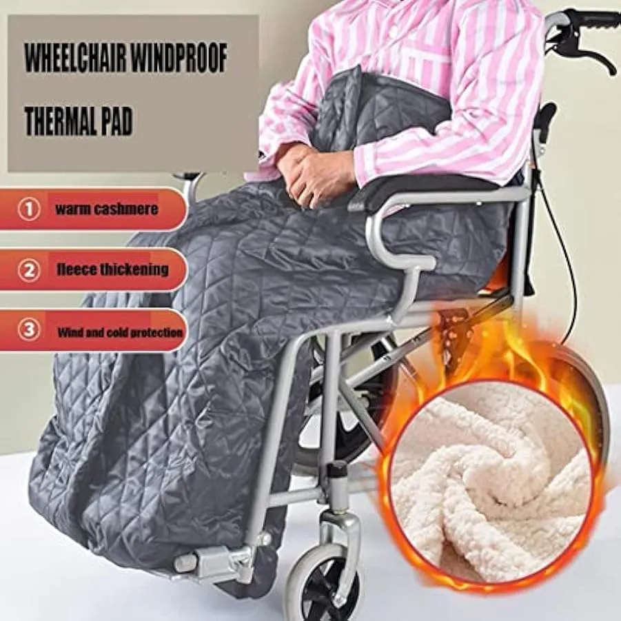 Copertura per Sedia a rotelle per Adulti, Coperta Leggera per Sedia a rotelle, Coperta Invernale per Sedia a rotelle, Copertura 