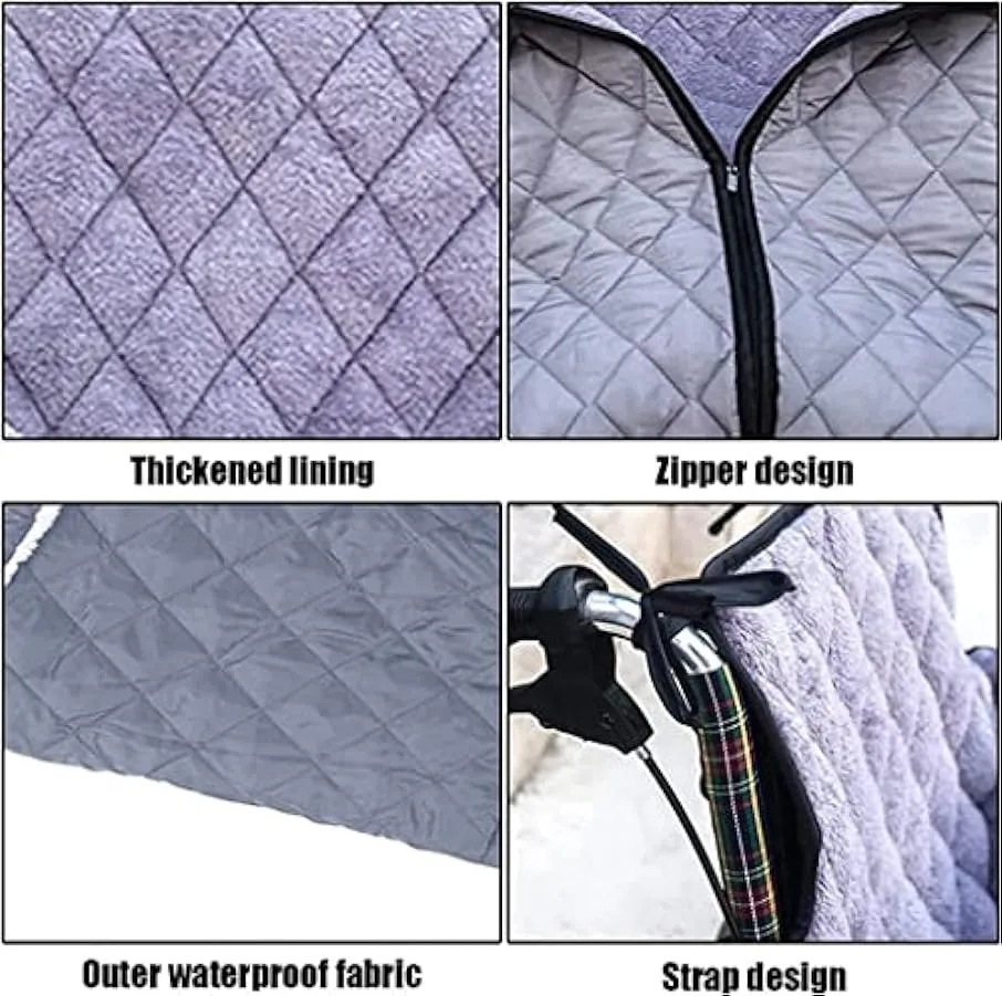 Copertura per Sedia a rotelle per Adulti, Coperta Leggera per Sedia a rotelle, Coperta Invernale per Sedia a rotelle, Copertura 