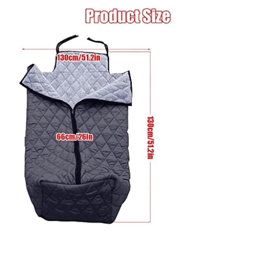 Copertura per Sedia a rotelle per Adulti, Coperta Leggera per Sedia a rotelle, Coperta Invernale per Sedia a rotelle, Copertura 