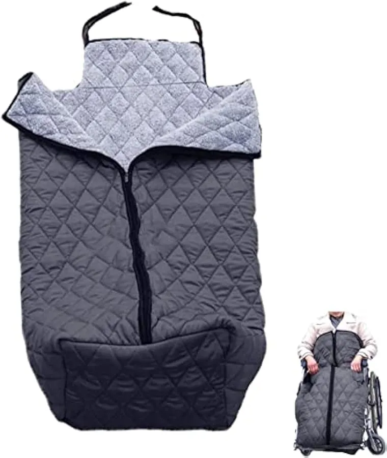 Copertura per Sedia a rotelle per Adulti, Coperta Leggera per Sedia a rotelle, Coperta Invernale per Sedia a rotelle, Copertura 