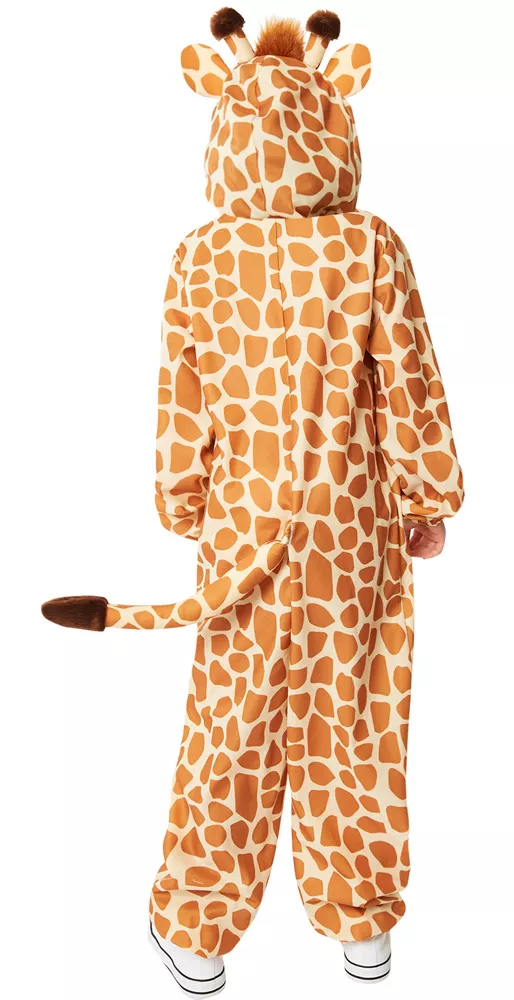 Costume da bambina con tuta da giraffa