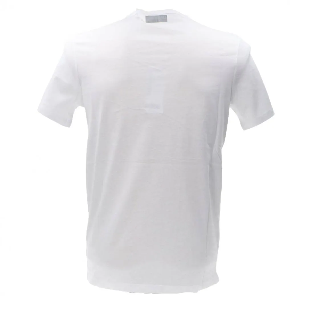 CREW NECK T-SHIRT Bianco Azzurro