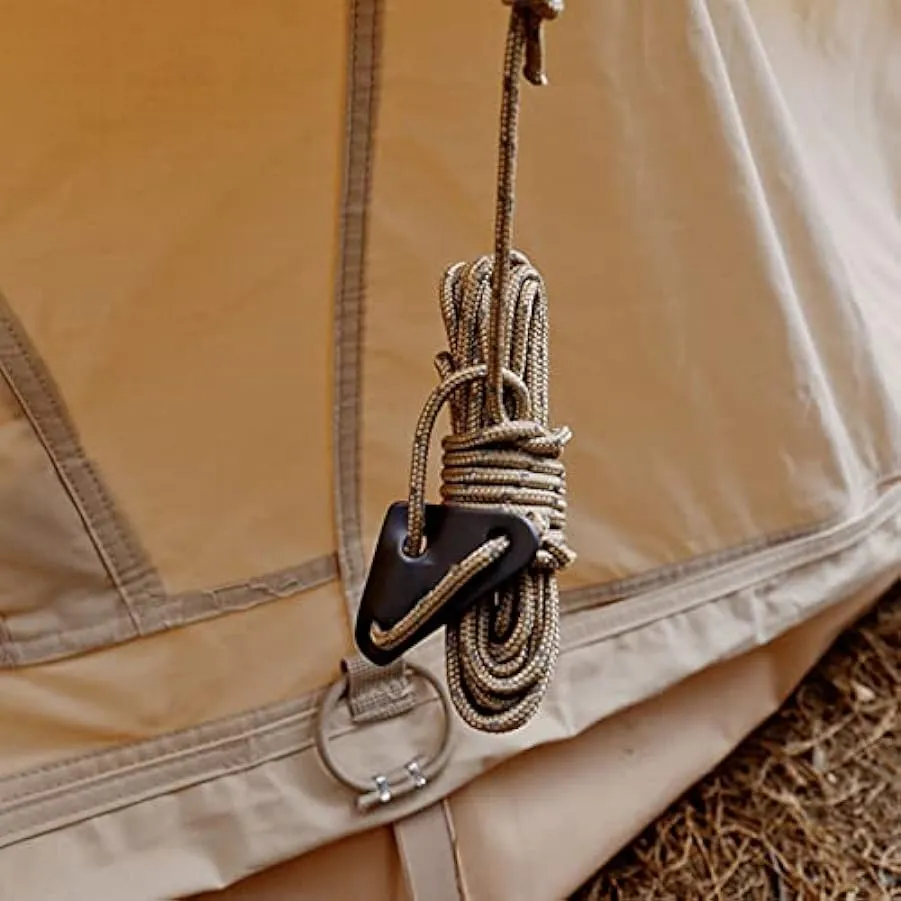 cypreason Corda per tenda da esterni, in nylon, antivento, 50 , cavo riflettente, multiuso, per viaggi su strada, viaggi, picnic