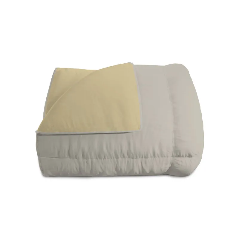 DATEX Trapunta invernale linea Elegant, panna/grigio chiaro