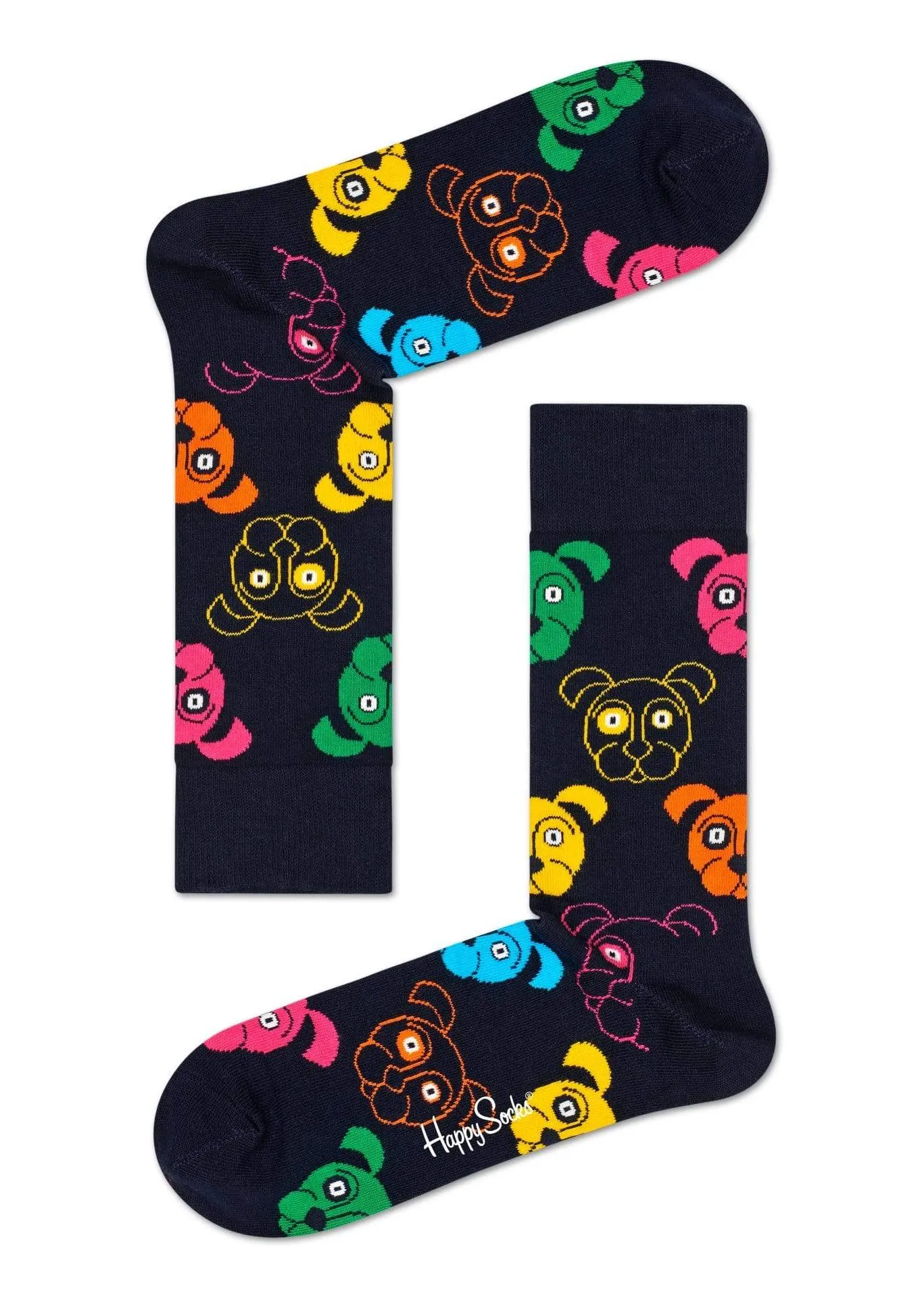 Dogs Gift Box Blu, Verde, Giallo, Rosa, Arancio.