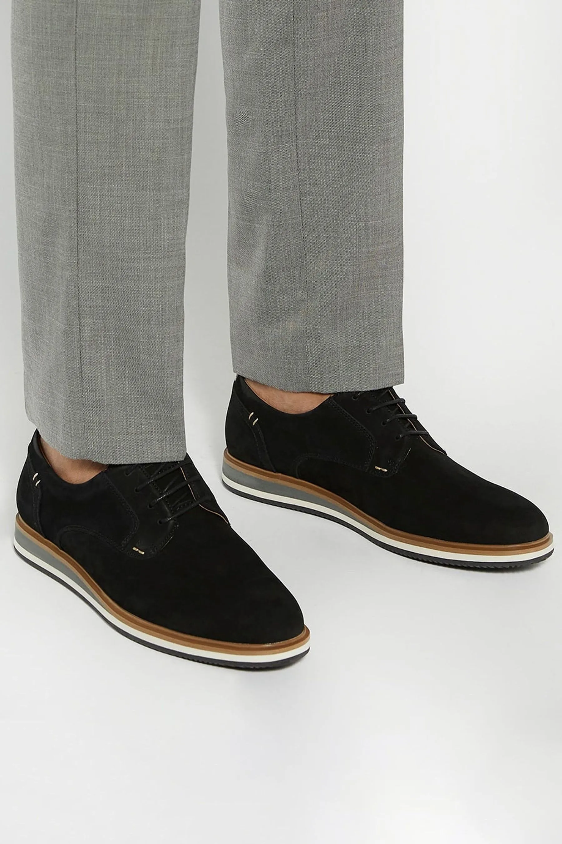 Dune London Blaksley - Scarpe con suola ibrida a punta tinta unita    