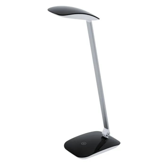 Eglo CAJERO Lampada da tavolo LED Nero, 1-Luce