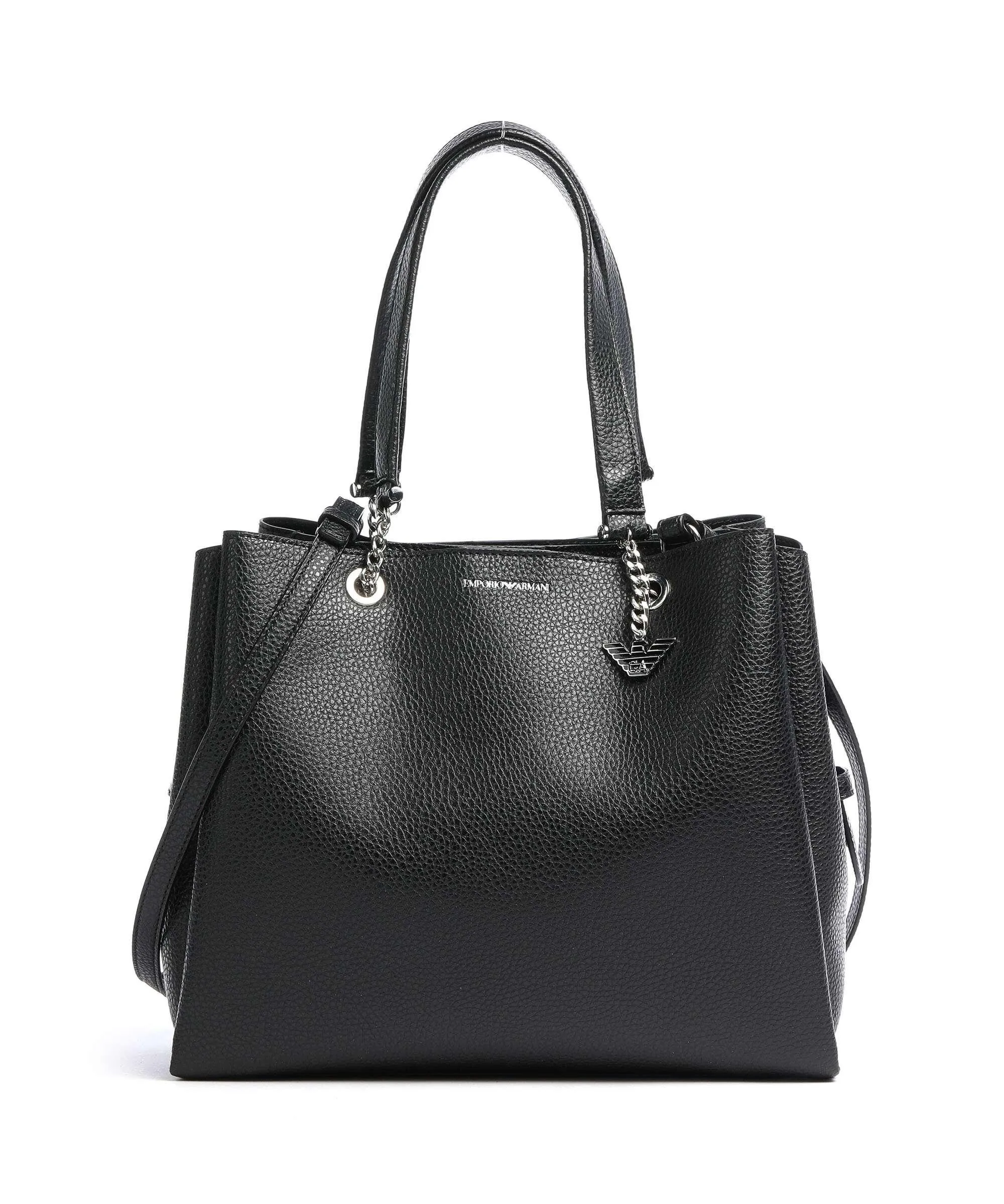  Emporio Armani Annie Borsa shopper pelle sintetica nero  
