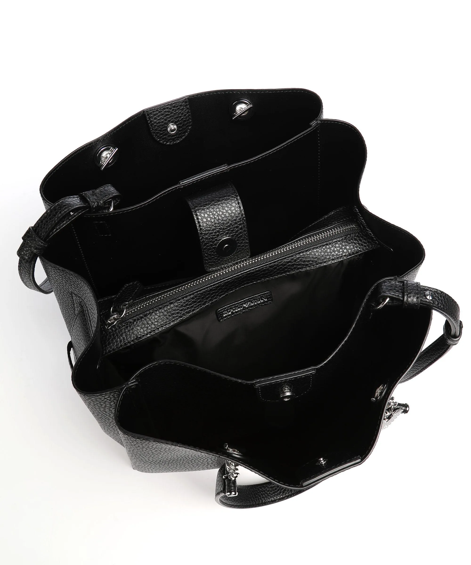  Emporio Armani Annie Borsa shopper pelle sintetica nero  