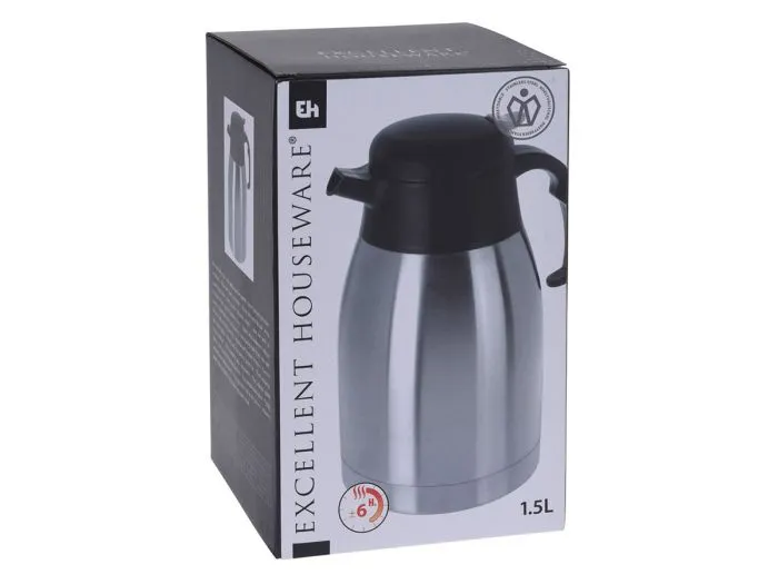 Excellent Houseware caraffa termica 1,5 l