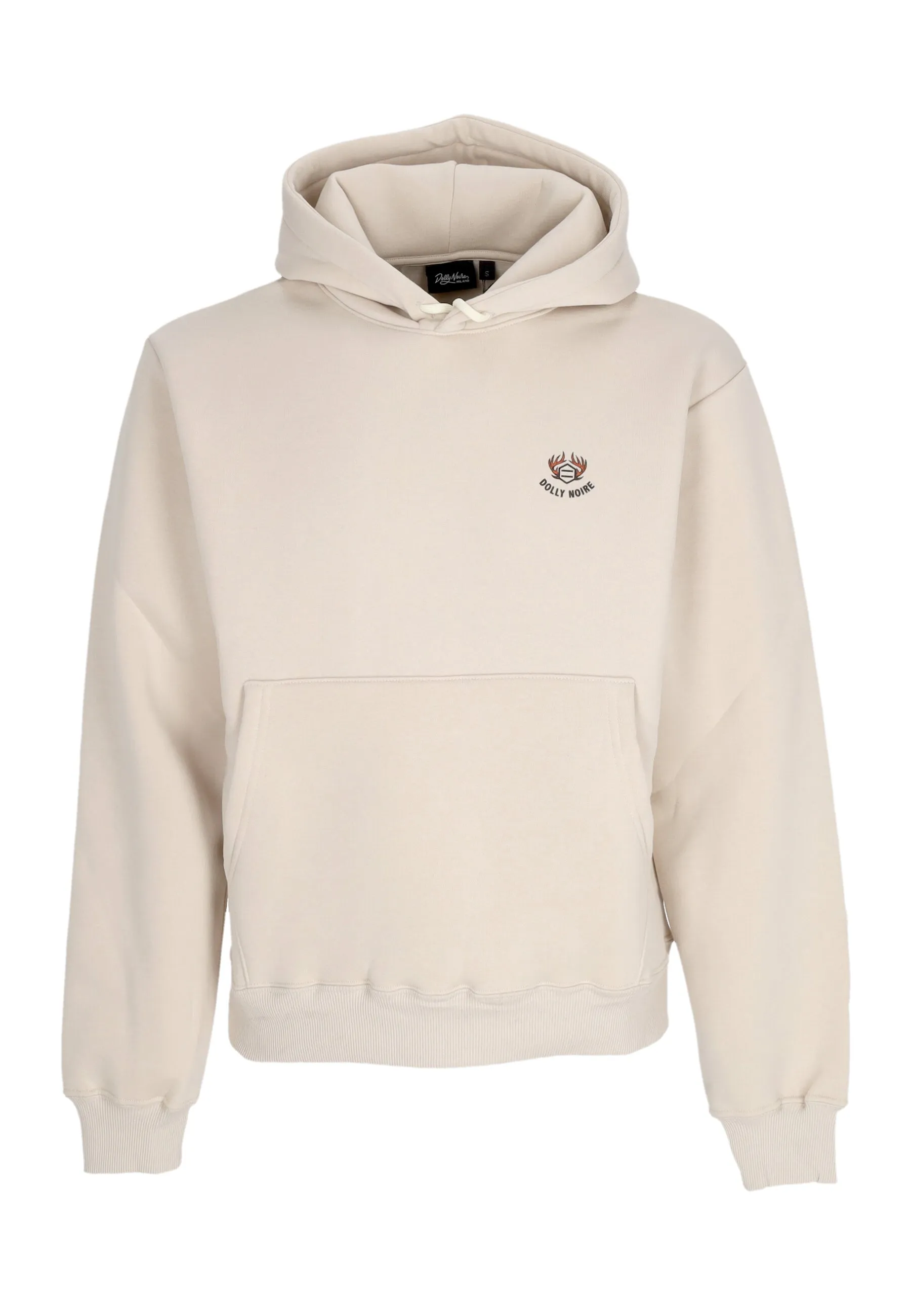 Felpa Cappuccio Uomo Leshen Comic Hoodie Beige