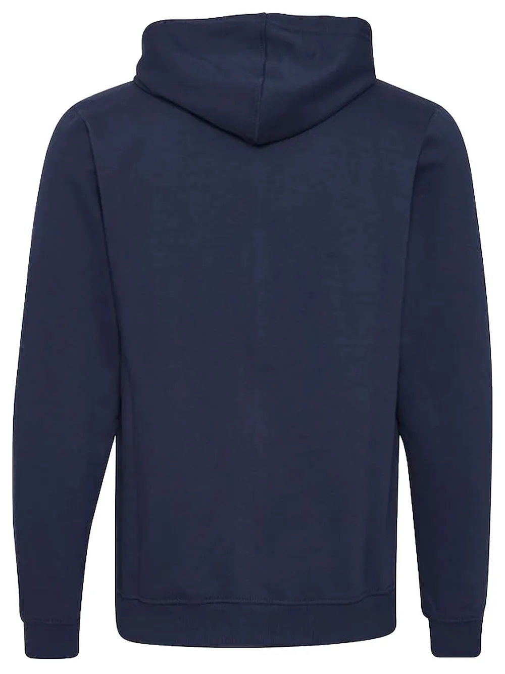 Felpa da uomo con zip blu
