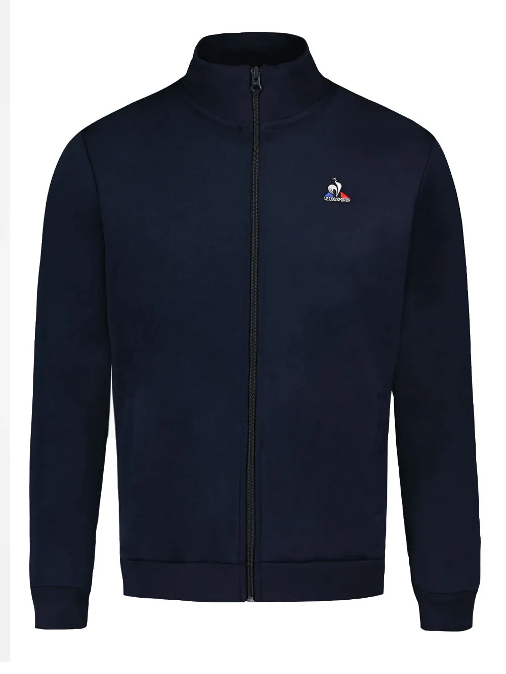 Felpa Uomo blu con logo in piccolo