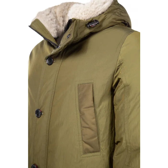 Finnmark cappotto invernale Thinsulate con cappuccio Verde