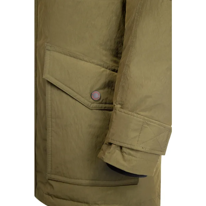 Finnmark cappotto invernale Thinsulate con cappuccio Verde
