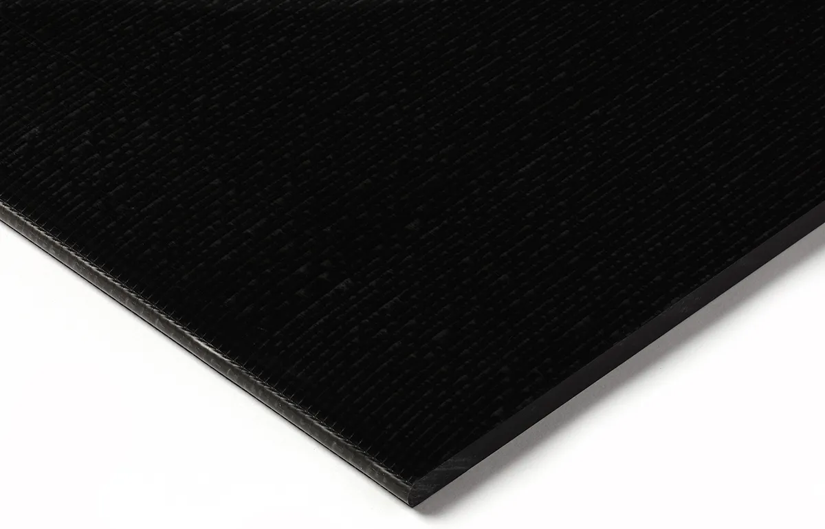 Foglio di plastica Tipo pieno RS PRO in POM, Nero, 500mm x 330mm x 10mm