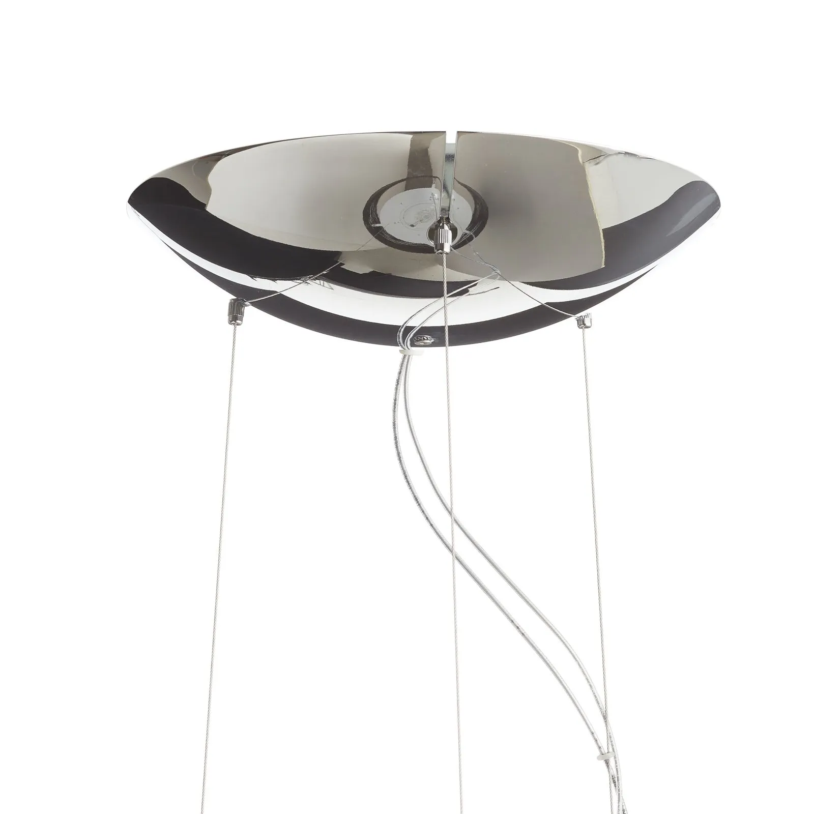 Foscarini Tress grande LED lampada a sospensione, nero