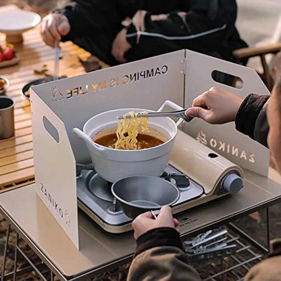 Frotox da Parabrezza da Campeggio Pieghevole Parabrezza Griglie da Campeggio Pannelli Antivento con Borsa per Trasporto Paravent