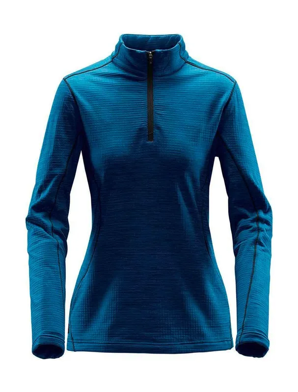 Giacca termica da donna con zip 1/4
