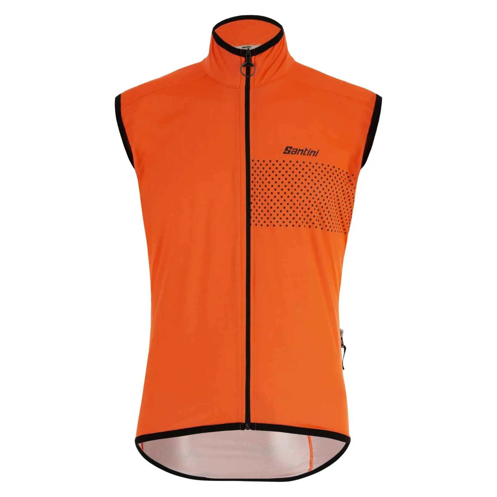 GILET SANTINI GUARD NIMBUS RAIN ARANCIO FLUO