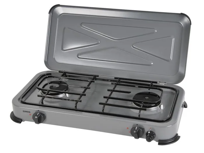Gimeg DuoGrill fornello a 2 fuochi