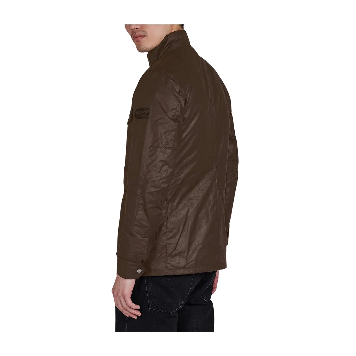 Giubbino Barbour International Duke Waxed Tabacco