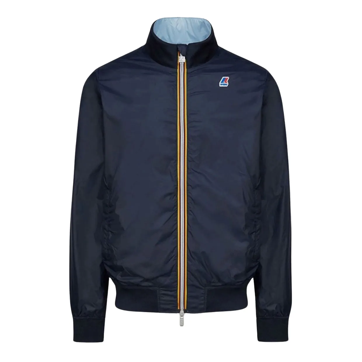 Giubbino K-Way Arsene Plus.2 Reversibile Celeste / Blu