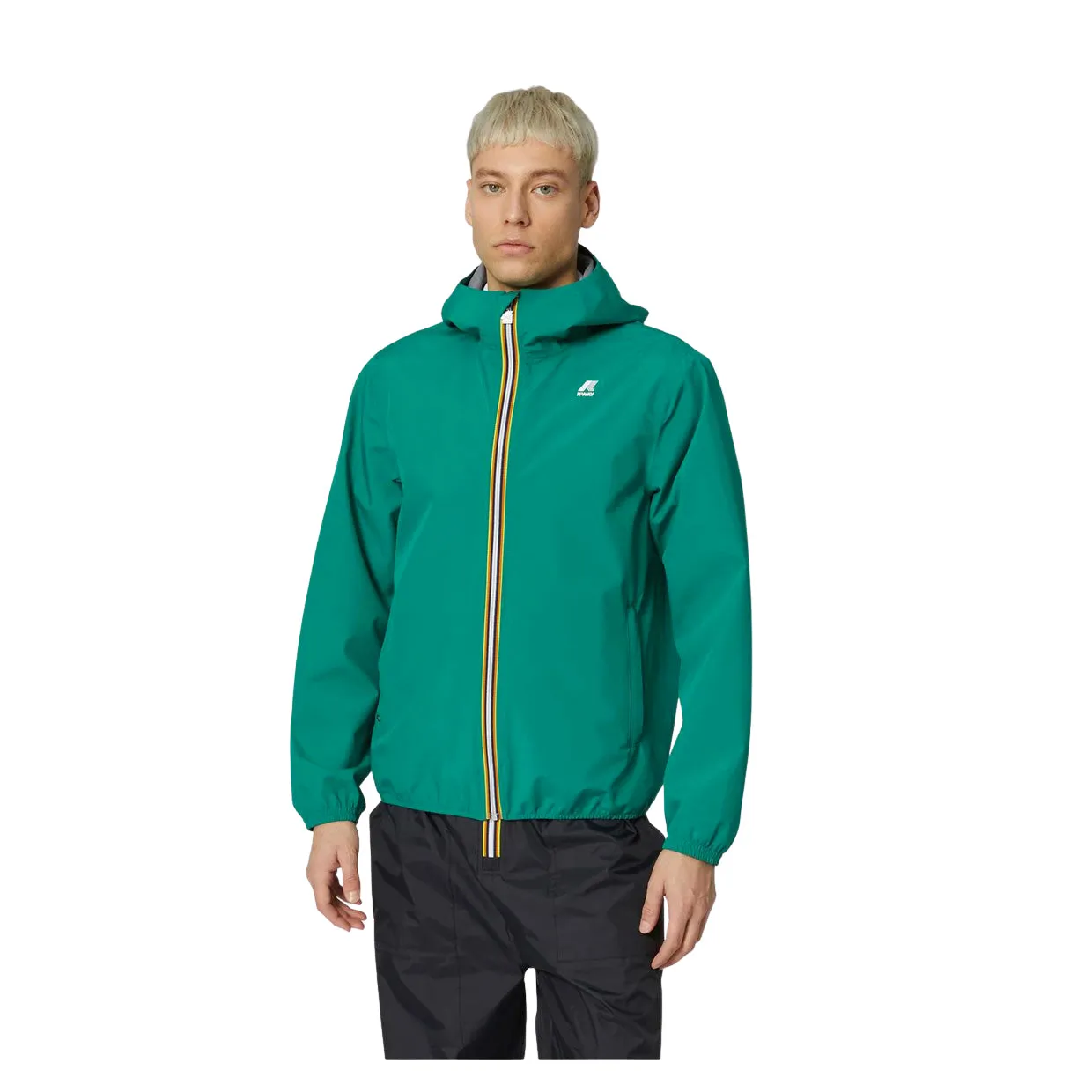 Giubbino K-Way Jack Stretch Dot Verde
