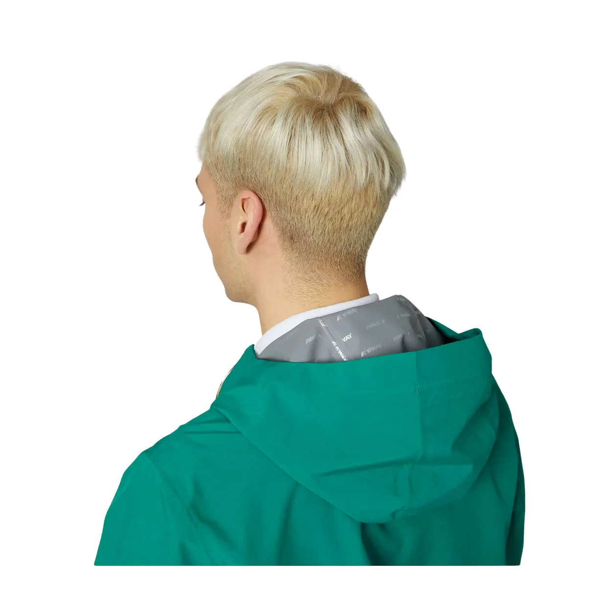 Giubbino K-Way Jack Stretch Dot Verde