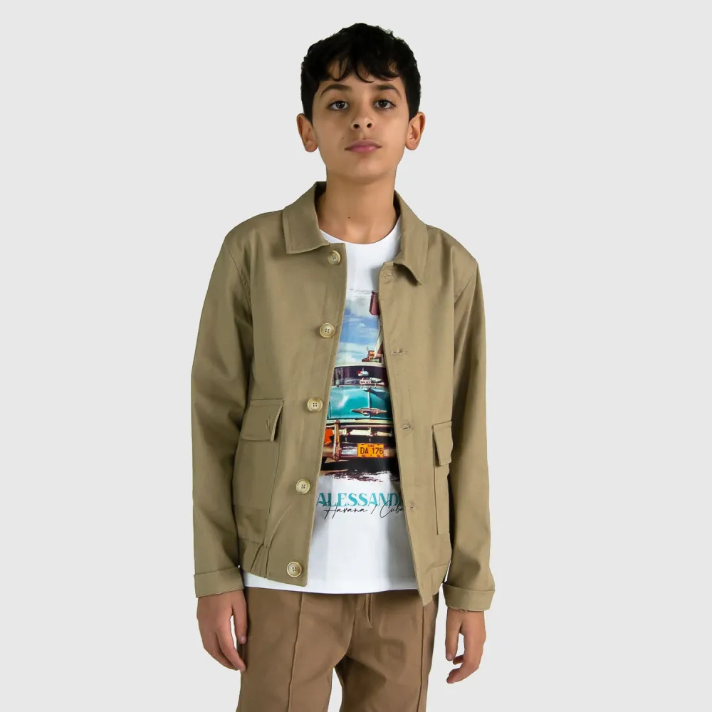 Giubbotto Shako Beige
