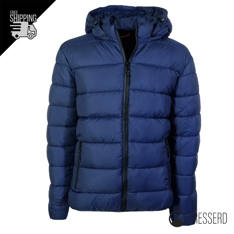 Giubbotto Uomo Oversize Dresserd Giubbino Invernale dalla 3XL alla 7XL Giubbini cappuccio smontabile