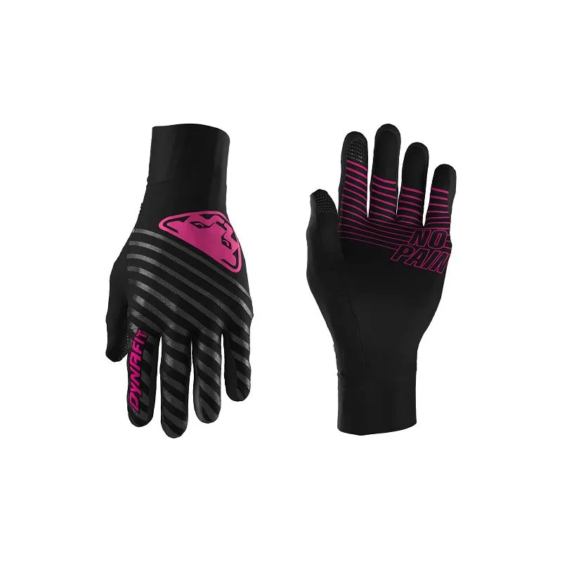 Guanti Dynafit Alpine Reflective (nero e rosa)