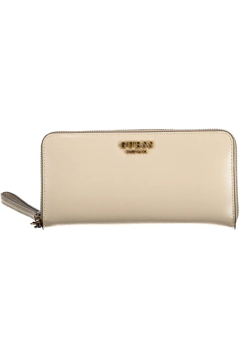 GUESS JEANS PORTAFOGLIO DONNA BEIGE