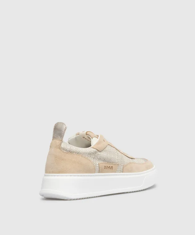 I'MYM'I Scarpe da ginnastica combinate Mya beige MYA