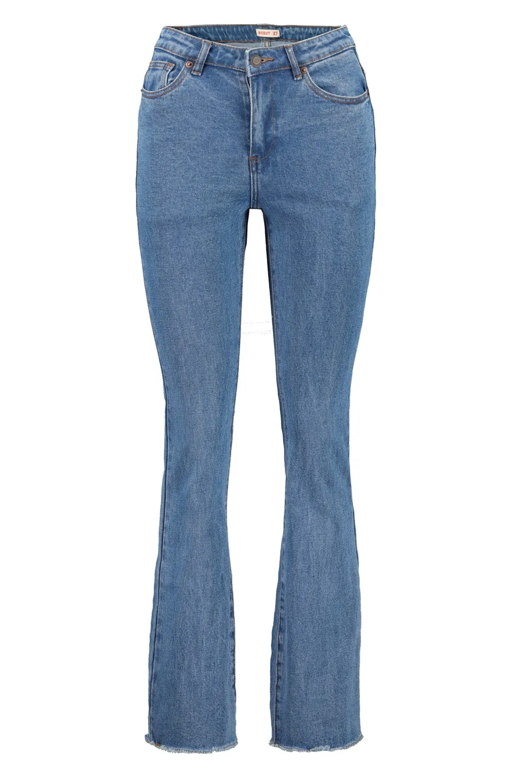         JEANS BOOT CUT INSERTO FONDO SFRANGIATO