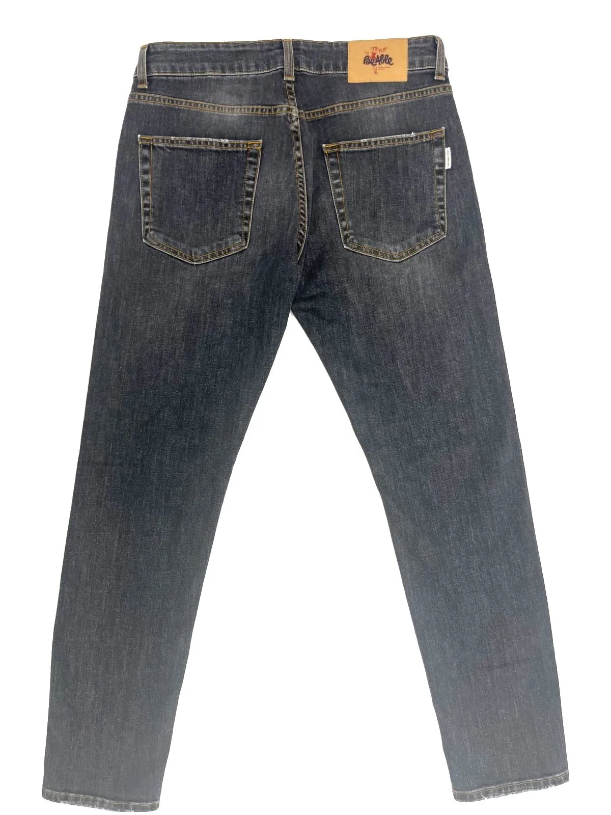 JEANS GRIGIO IN DENIM DI COTONE
