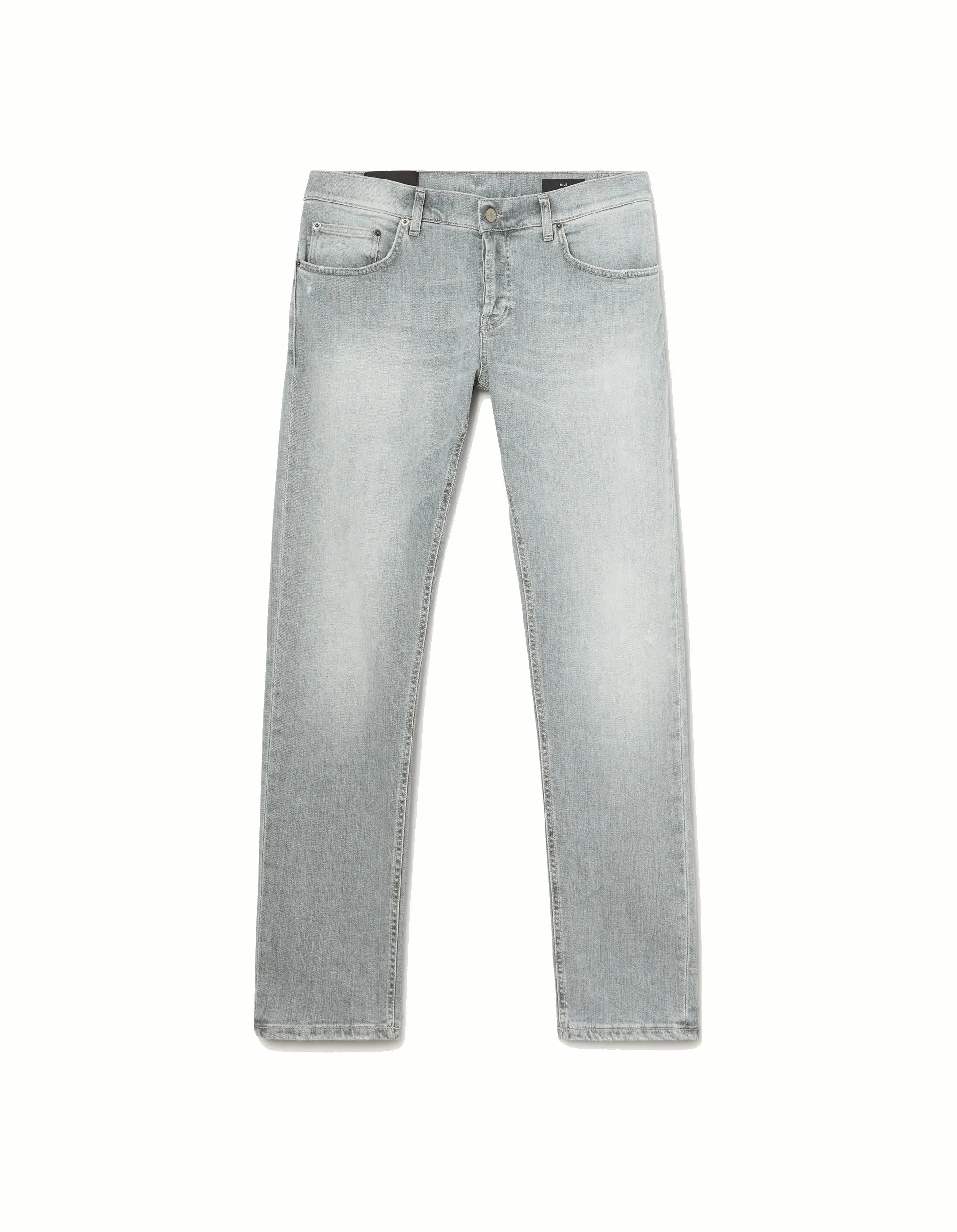 JEANS "MIUS" IN DENIM STRETCH DI COTONE