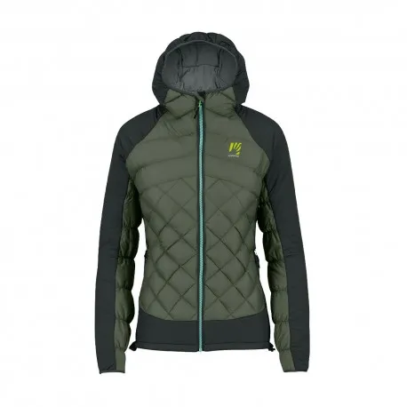Karpos Giacca Alpinismo Lastei Active Plus Thyme Verde Nero Donna
