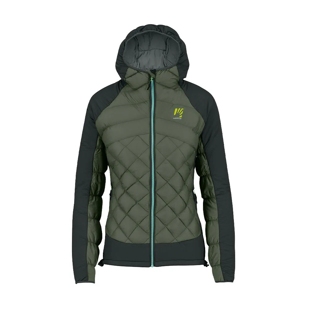 Karpos Giacca Alpinismo Lastei Active Plus Thyme Verde Nero Donna
