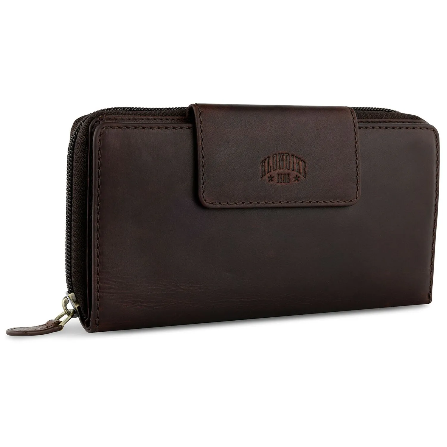 Klondike 1896 Rush Sheila Portafoglio RFID in pelle 19 cm