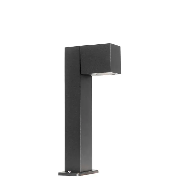 Lampada da esterno industriale da terra nera 35 cm IP44 - Baleno