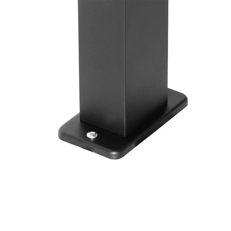 Lampada da esterno industriale da terra nera 35 cm IP44 - Baleno